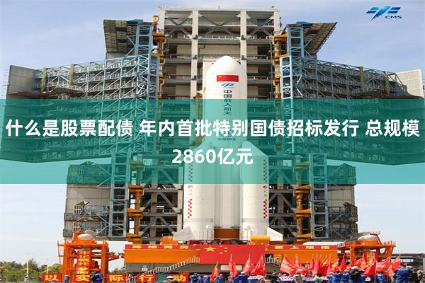 什么是股票配债 年内首批特别国债招标发行 总规模2860亿元