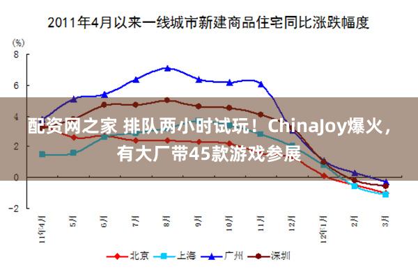 配资网之家 排队两小时试玩！ChinaJoy爆火，有大厂带45款游戏参展