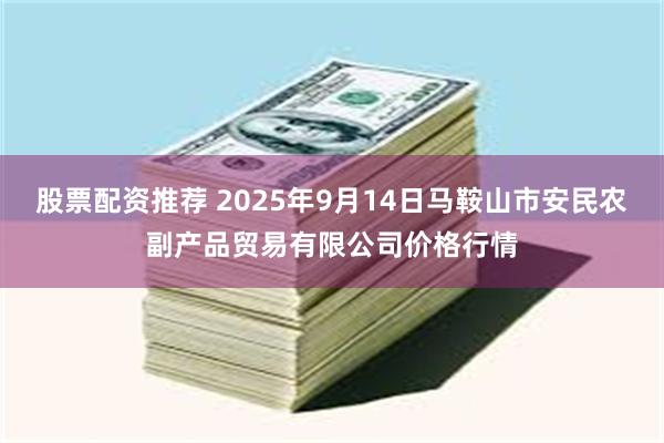 股票配资推荐 2025年9月14日马鞍山市安民农副产品贸易有限公司价格行情